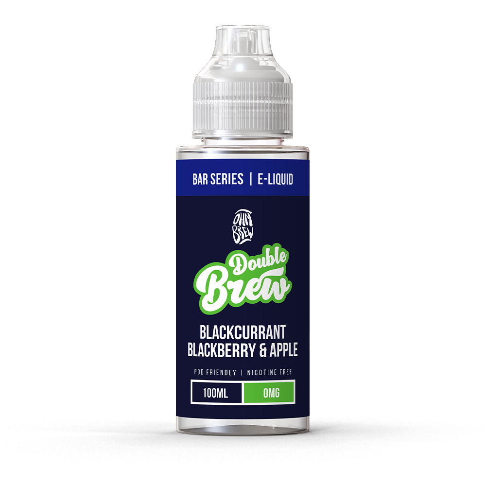 BLACKCURRANT BLACKBERRY & APPLE - DOUBLE BREW - 100ML
