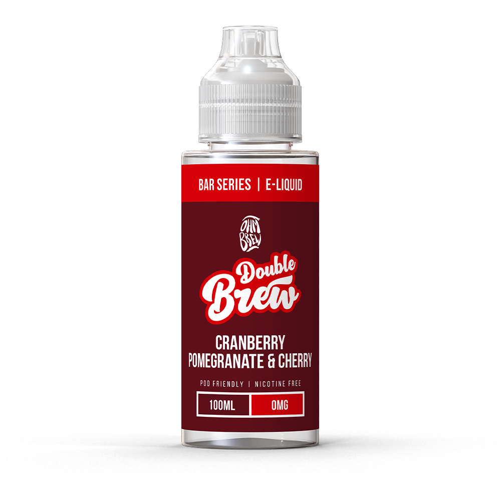 CRANBERRY POMEGRANATE & CHERRY - DOUBLE BREW - 100ML