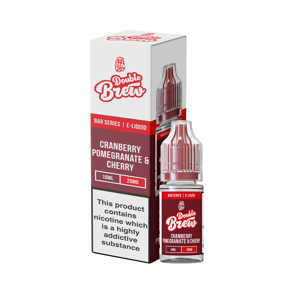 Cranberry Pomegranate Cherry - Double Brew - Nic Salt 5mg