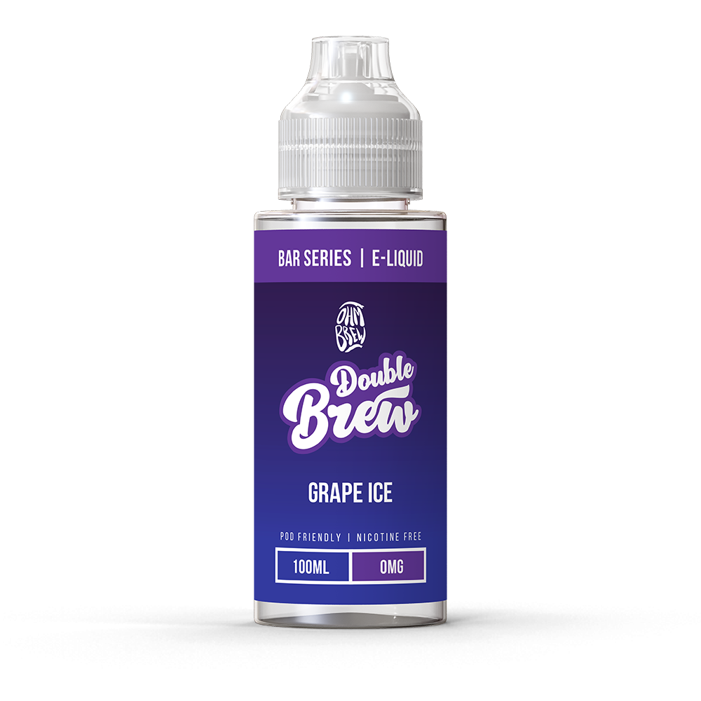 GRAPE ICE - DOUBLE BREW - 100ML