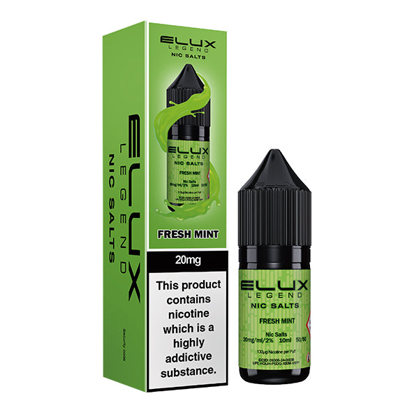 FRESH MINT - ELUX LEGEND -  NIC SALT 10MG