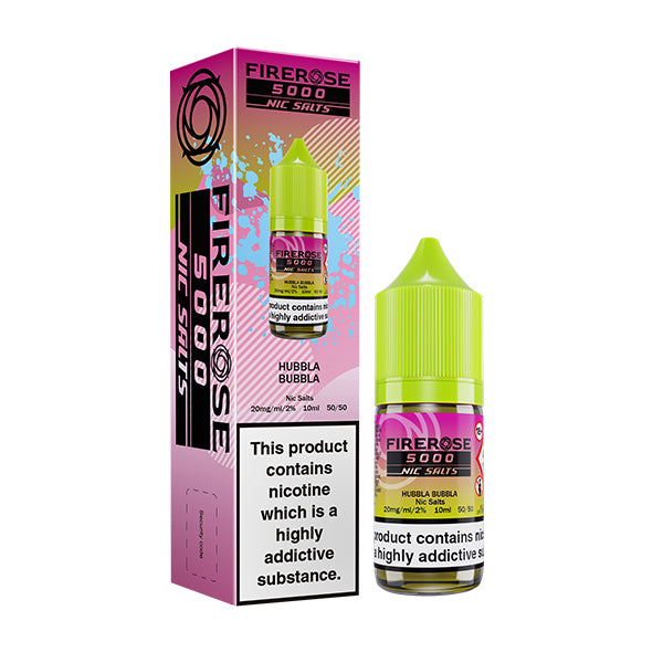 BLUE RAZZ BUBBLEGUM - FIREROSE 5000 - NIC SALT 10MG