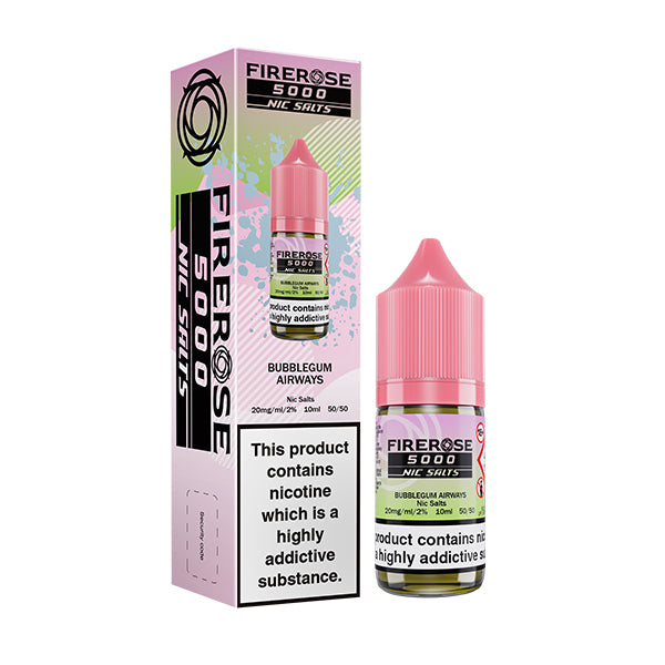 BUBBLEGUM AIRWAYS - FIREROSE 5000 - NIC SALT 10MG