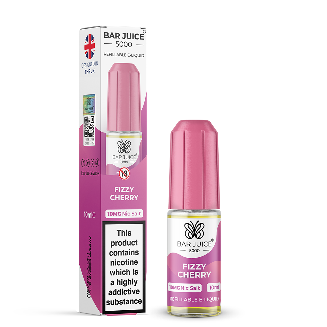 FIZZY CHERRY - BAR JUICE 5000 - NIC SALT 10MG - Image 1