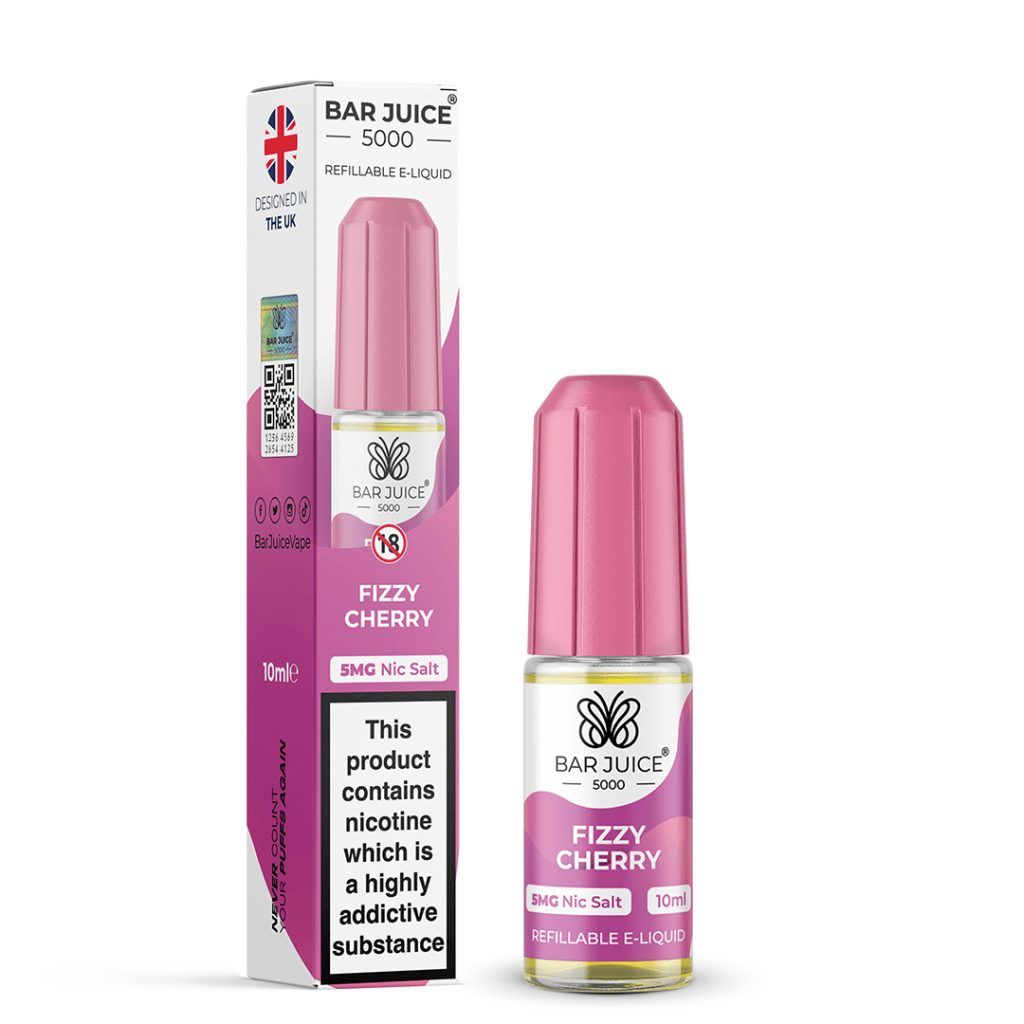 FIZZY CHERRY - BAR JUICE 5000 - NIC SALT  5MG