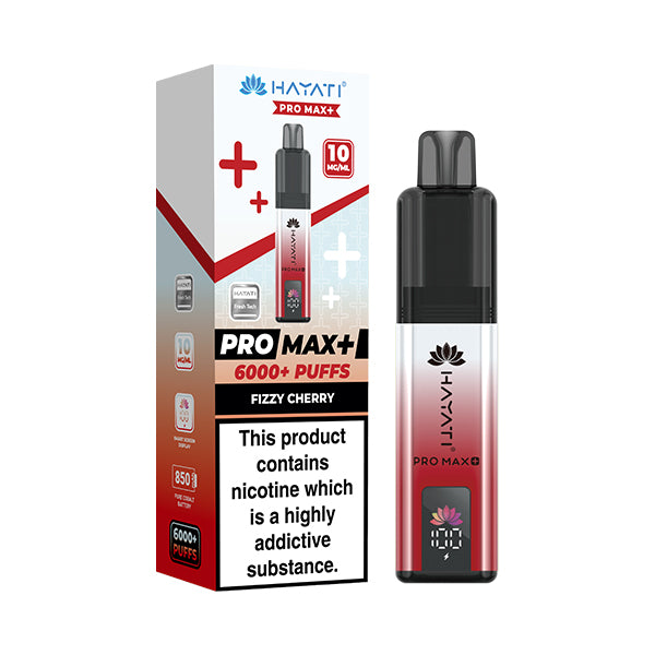 FIZZY CHERRY - HAYATI PRO MAX+ 6000 KIT - 10MG