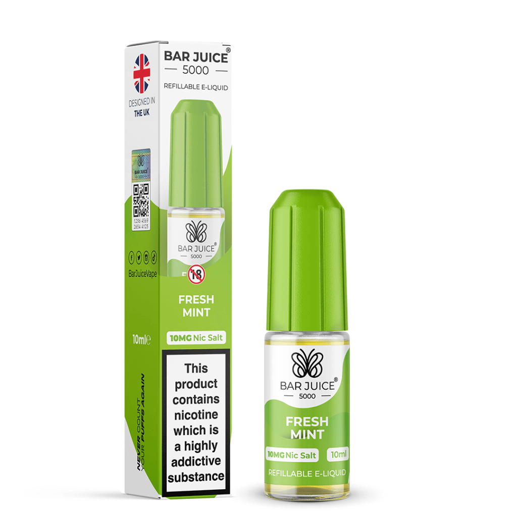 FRESH MINT - BAR JUICE 5000 - NIC SALT 10MG