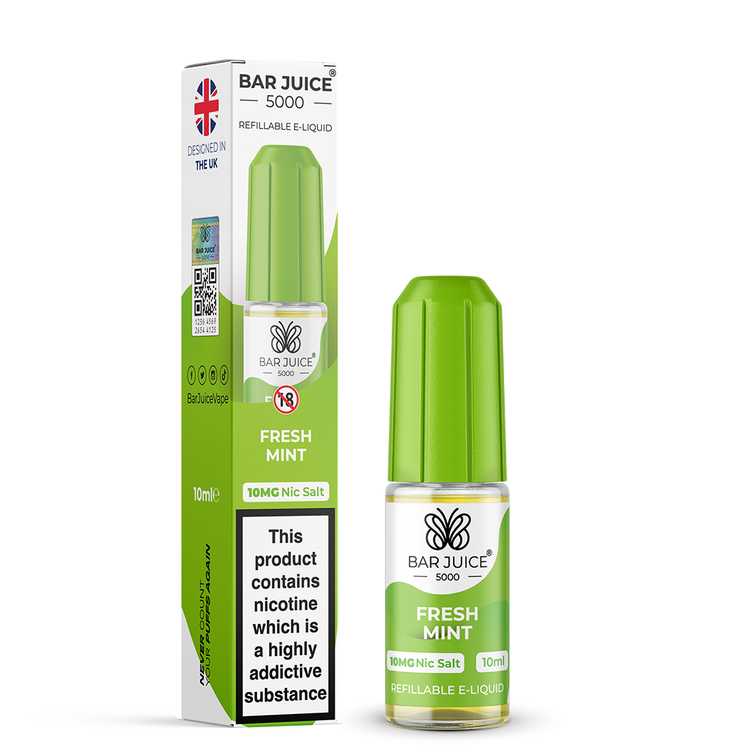 FRESH MINT - BAR JUICE 5000 - NIC SALT 10MG - Image 1