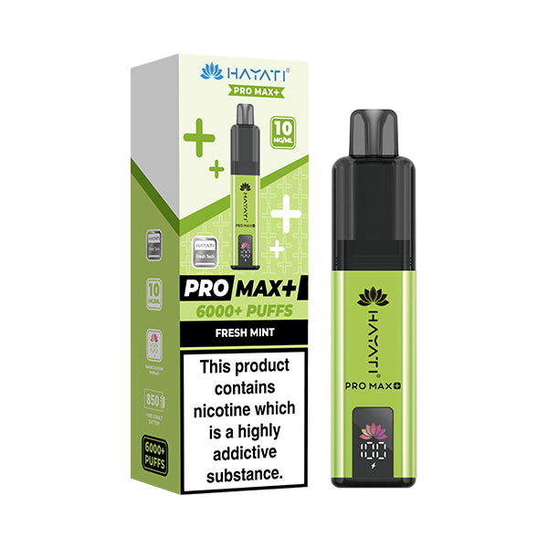 FRESH MINT - HAYATI PRO MAX+ 6000 KIT - 10MG