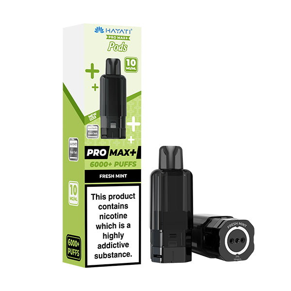 FRESH MINT (POD ONLY) - HAYATI PRO MAX+ 6000 - 10MG