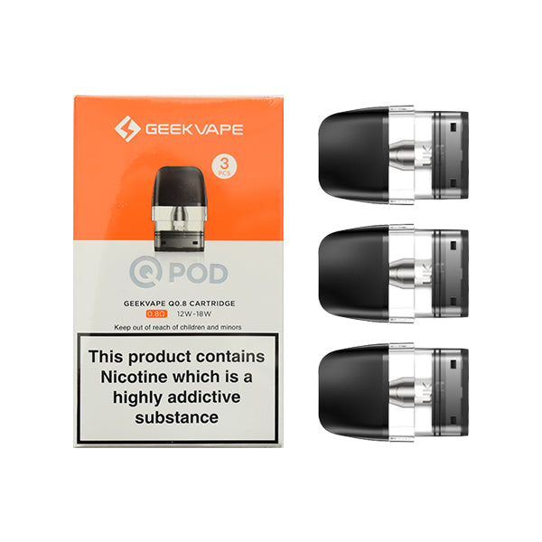 Q-POD 0.8 2ML - GEEK VAPE - 3 PACK