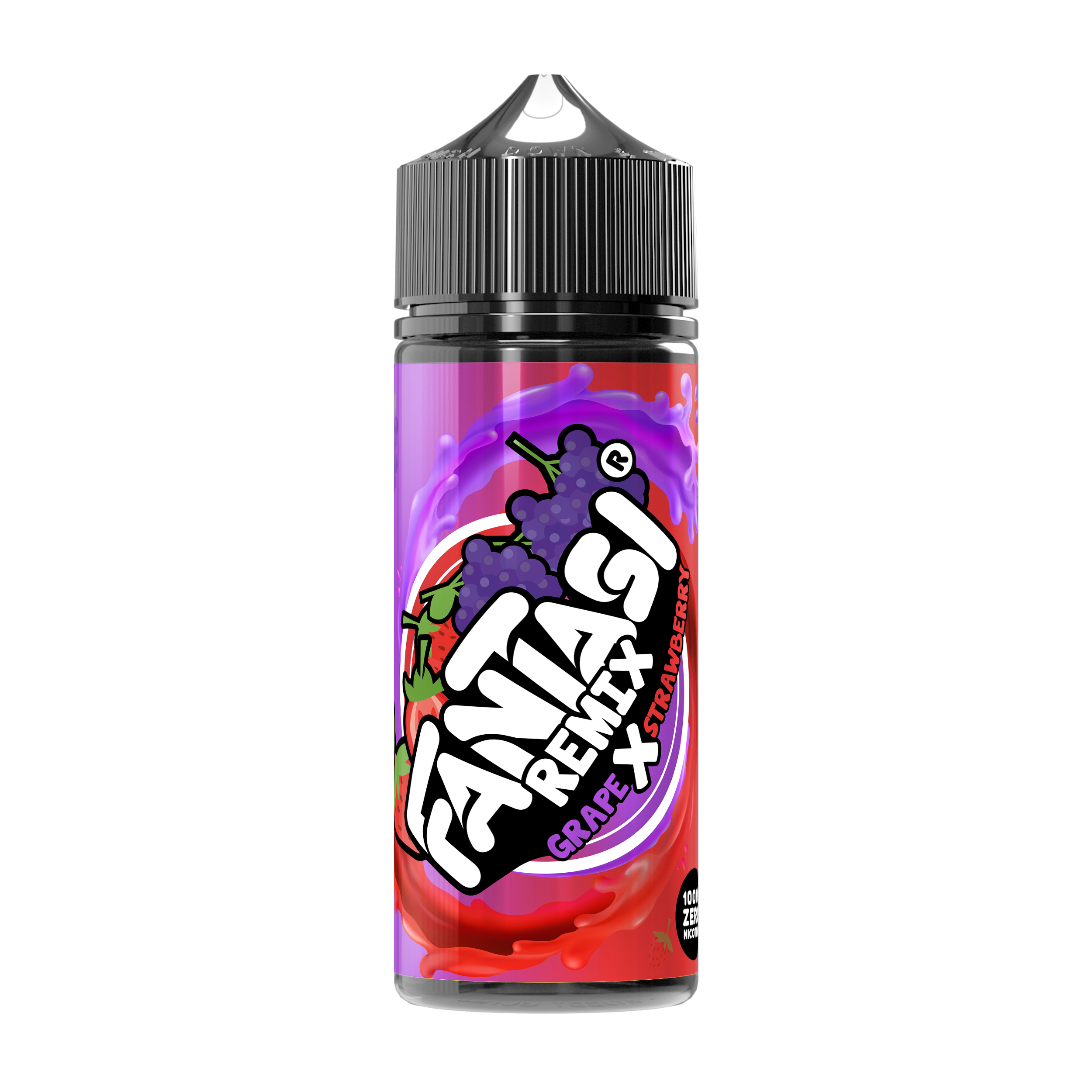 GRAPE x STRAWBERRY - FANTASI (70VG/30PG) - 100ML - Image 1