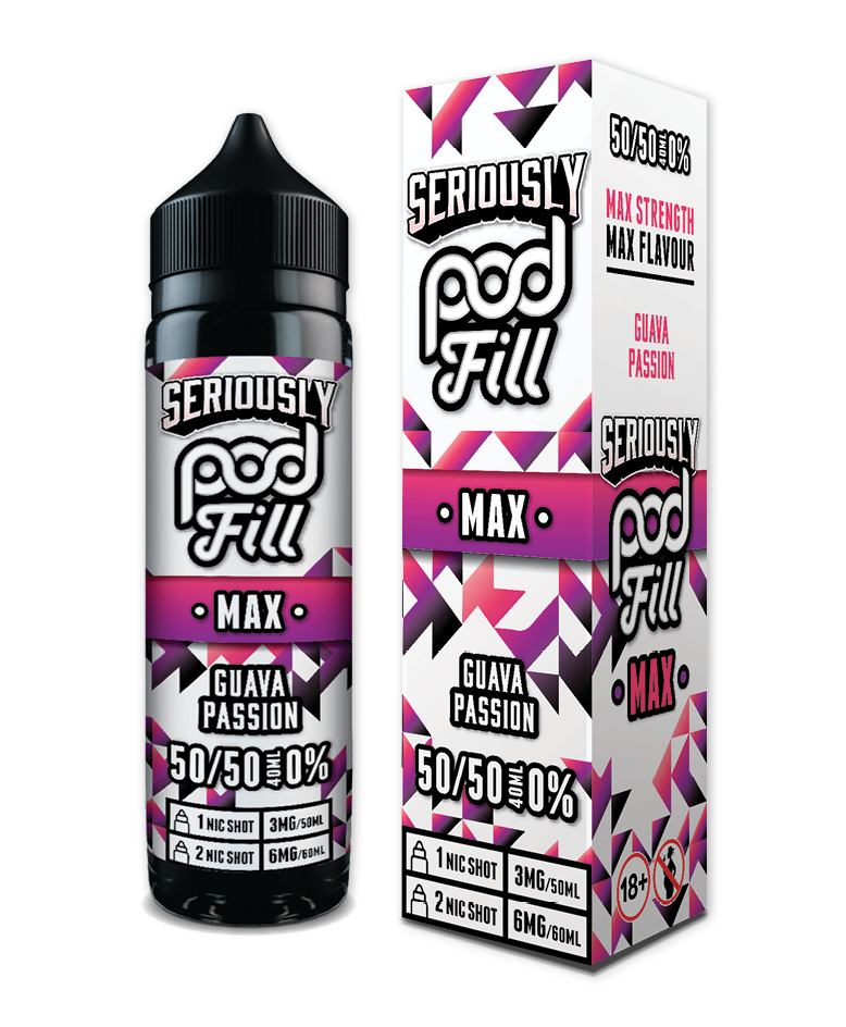GUAVA PASSION - SERIOUSLY PODFILL MAX - 40ML