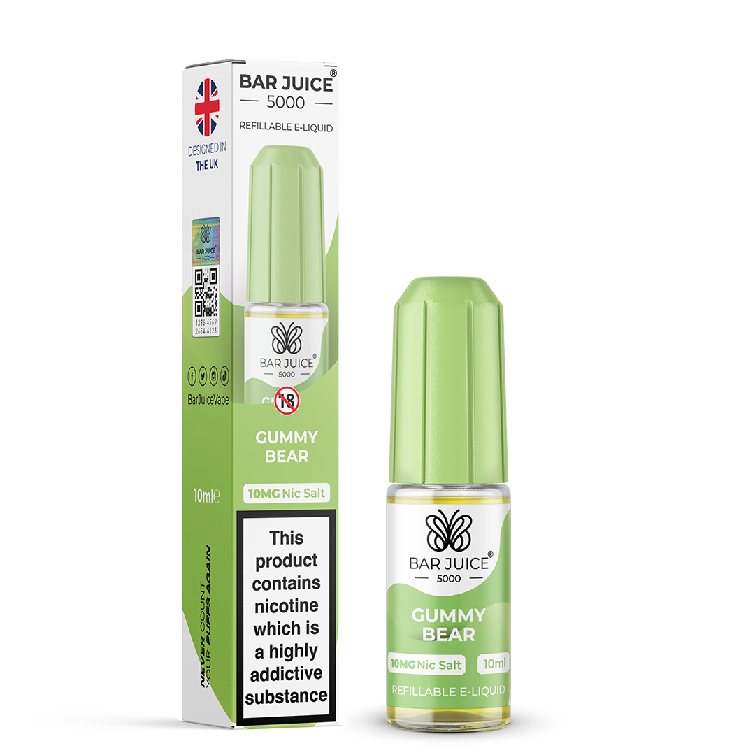 GUMMY BEAR - BAR JUICE 5000 - NIC SALT 10MG - Image 1