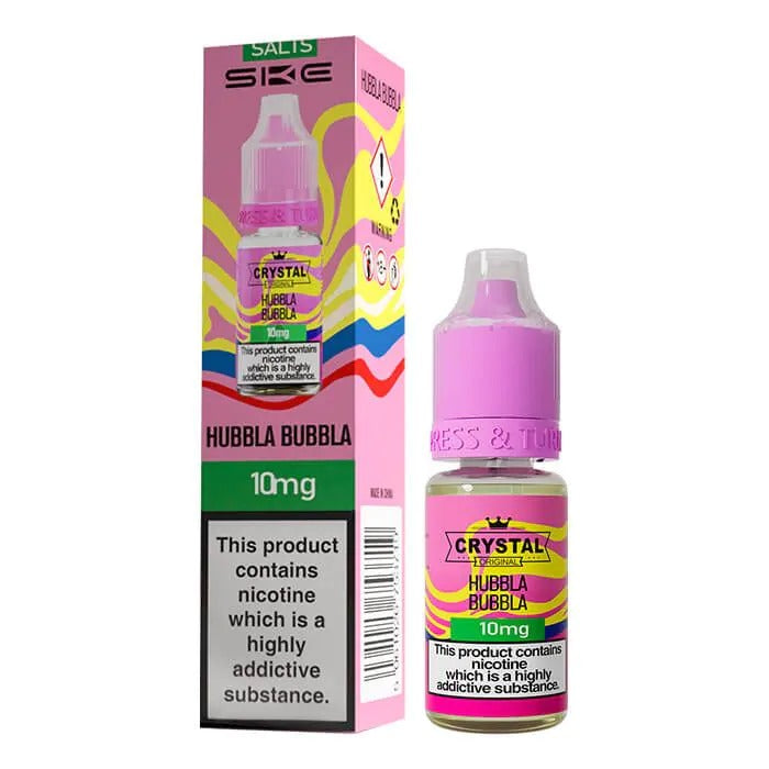 HUBBLA BUBBLA - CRYSTAL SKE - NIC SALT 10MG