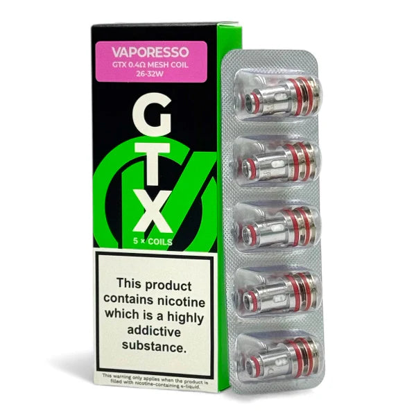 GTX COILS 0.4 - VAPORESSO - 5 PACK