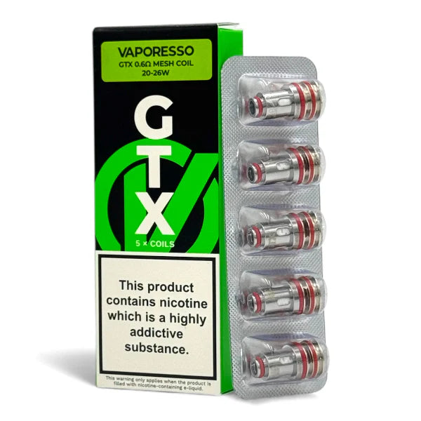 GTX COILS 0.6 - VAPORESSO - 5 PACK