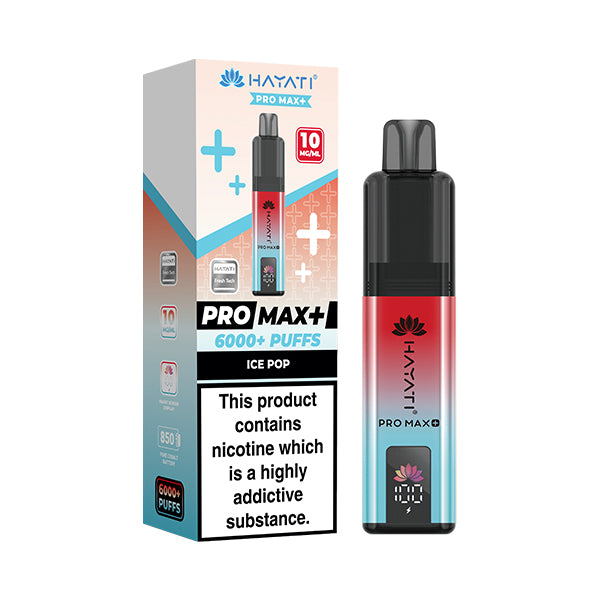 ICE POP - HAYATI PRO MAX+ 6000 KIT - 10MG