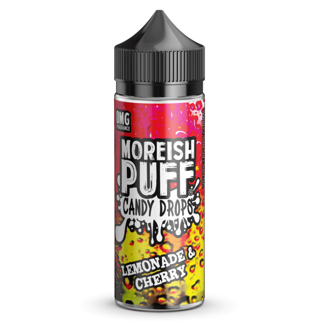 LEMONADE & CHERRY CANDY DROPS - MOREISH PUFF - 100ML