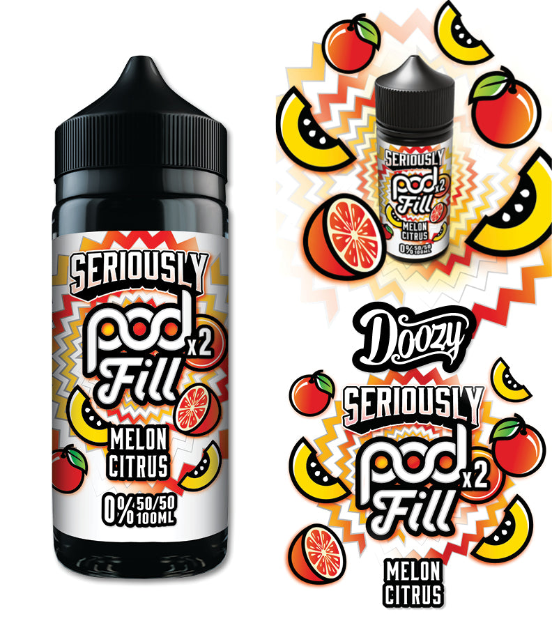 MELON CITRUS - SERIOUSLY PODFILL X2 - 100ML
