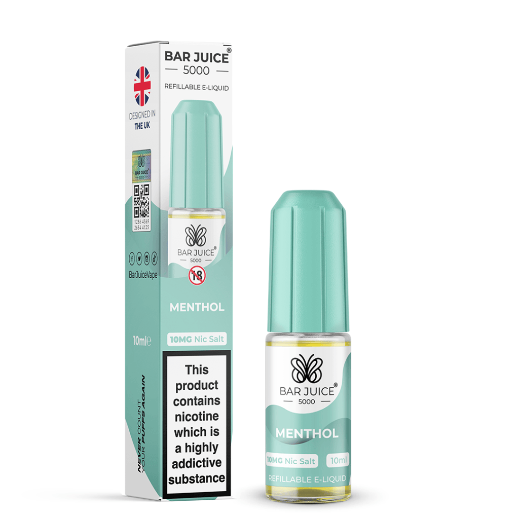 MENTHOL - BAR JUICE 5000 - NIC SALT 10MG