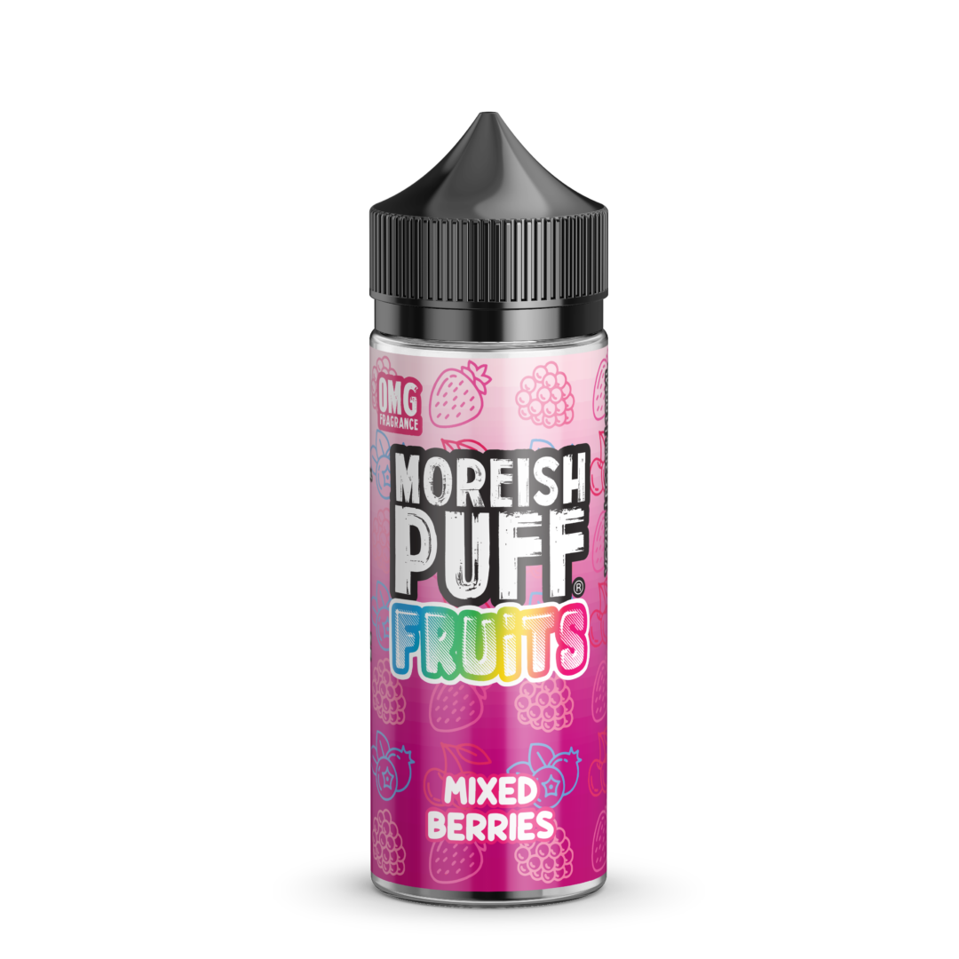 MIXED BERRIES FRUITS - MOREISH PUFF - 100ML - Image 1