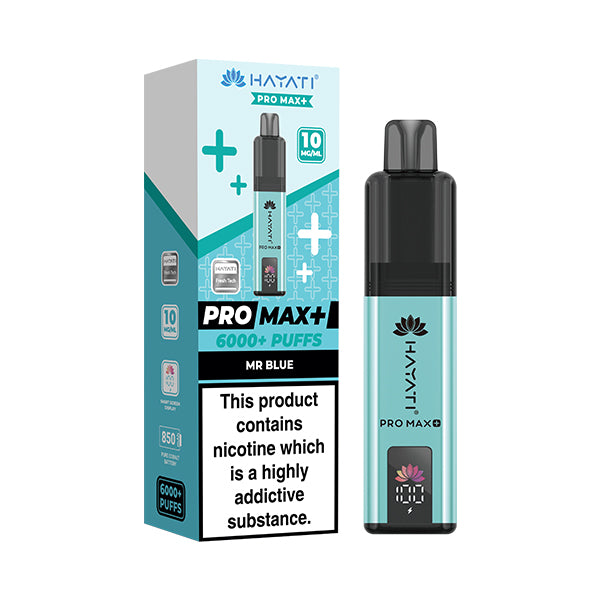 MR BLUE - HAYATI PRO MAX+ 6000 KIT - 10MG
