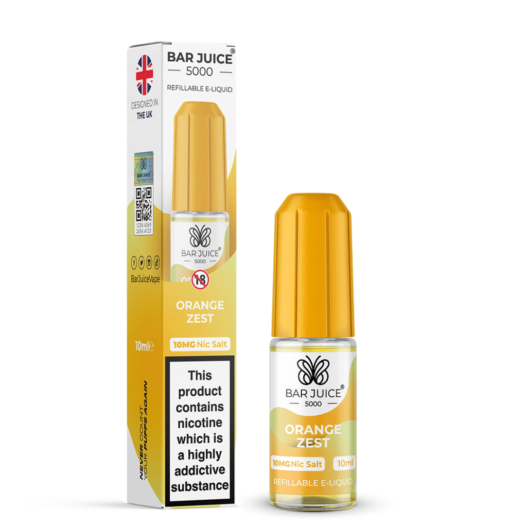 ORANGE ZEST - BAR JUICE 5000 - NIC SALT 10MG
