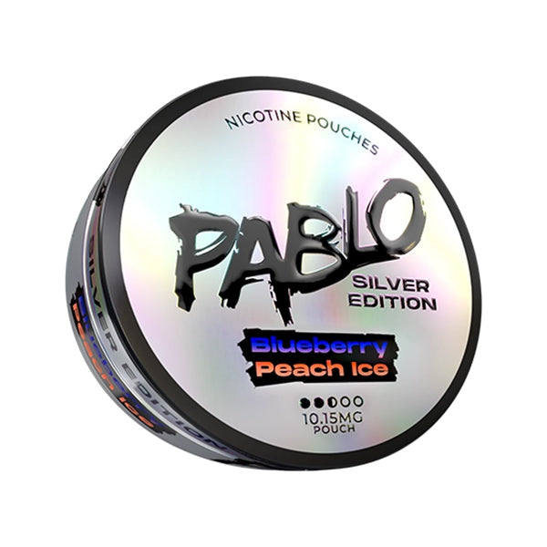 BLUEBERRY PEACH ICE - PABLO SILVER - 10MG