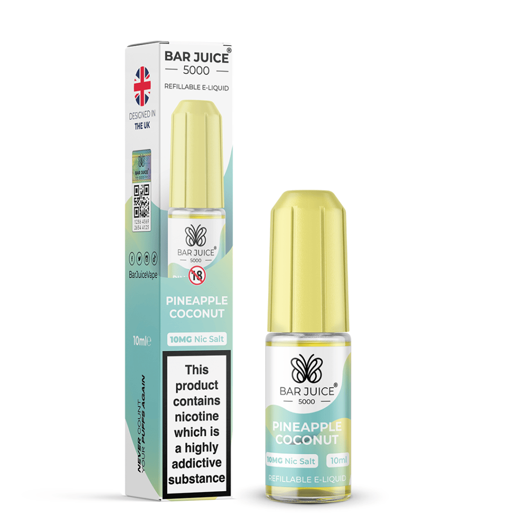 PINEAPPLE COCONUT - BAR JUICE 5000 - NIC SALT 10MG