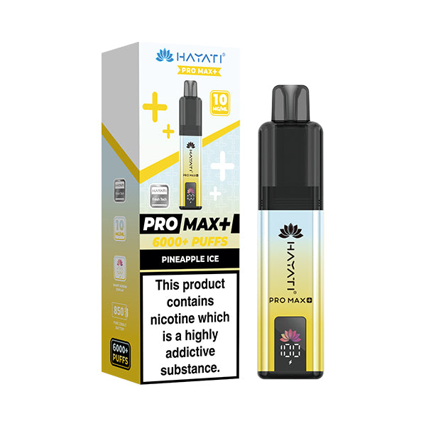 PINEAPPLE ICE - HAYATI PRO MAX+ 6000 KIT - 10MG