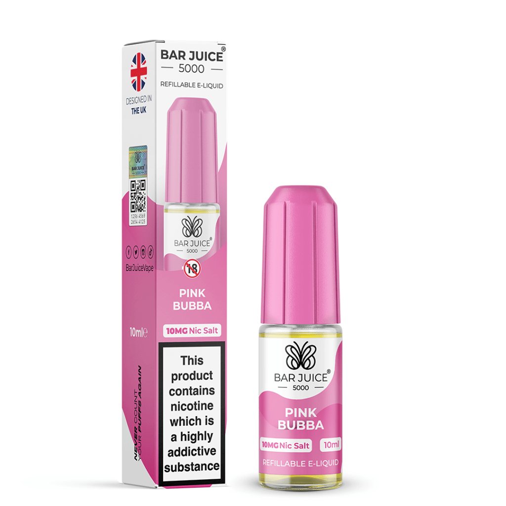 PINK BUBBA - BAR JUICE 5000 - NIC SALT 10MG