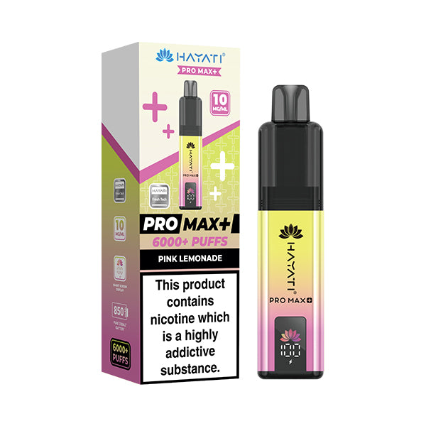 PINK LEMONADE - HAYATI PRO MAX+ 6000 KIT - 10MG