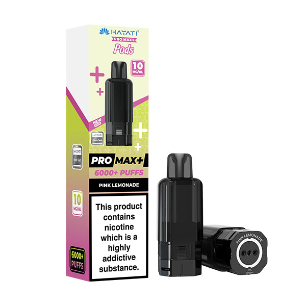 PINK LEMONADE (POD ONLY) - HAYATI PRO MAX+ 6000 - 10MG