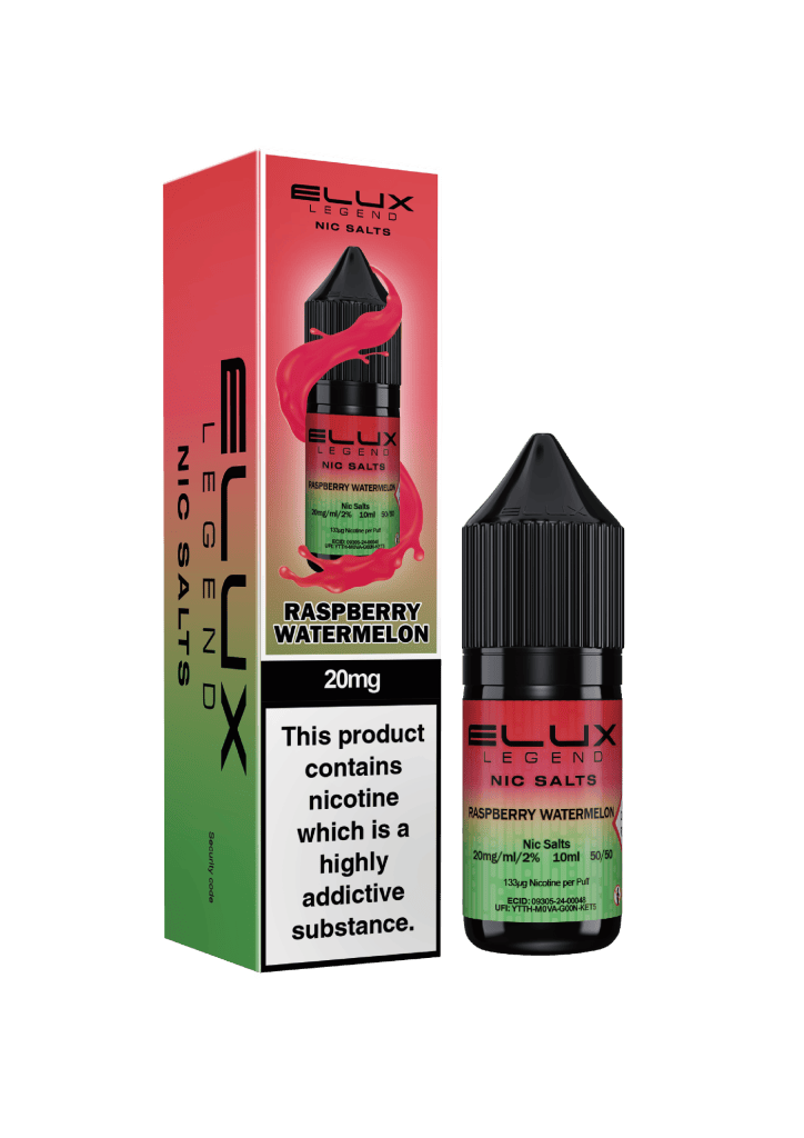 RASPBERRY WATERMELON - ELUX LEGEND -  NIC SALT 10MG