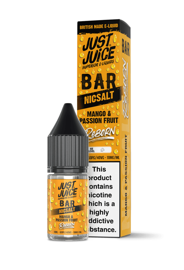 MANGO & PASSION FRUIT - JUST JUICE REBORN - NIC SALT 10MG