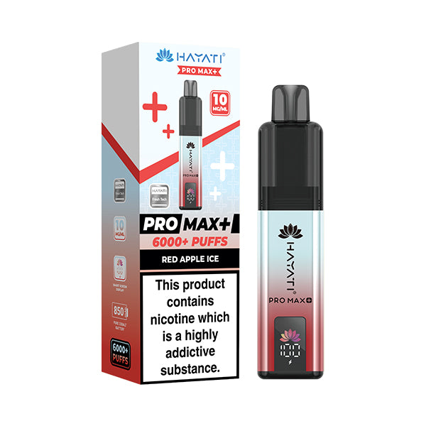 RED APPLE ICE - HAYATI PRO MAX+ 6000 KIT - 10MG
