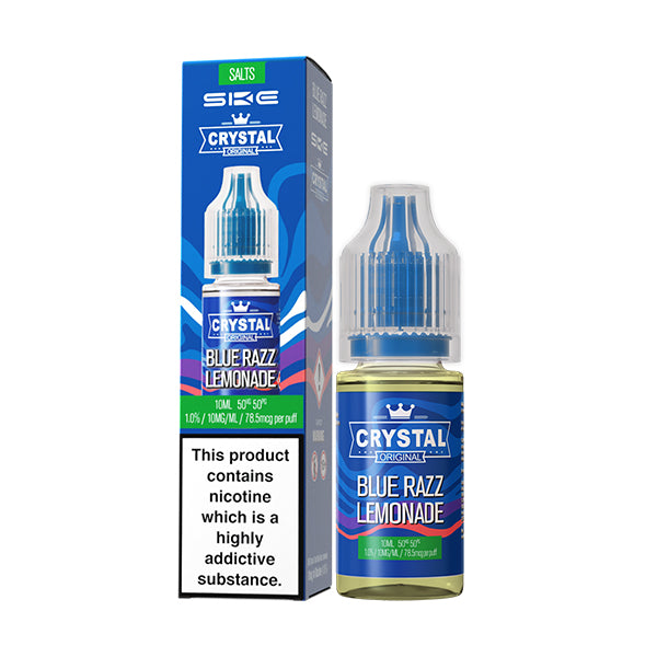 BLUE RAZZ LEMONADE - CRYSTAL SKE - NIC SALT 10MG