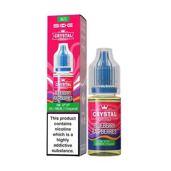 BLUEBERRY RASPBERRIES - CRYSTAL SKE - NIC SALT 10MG