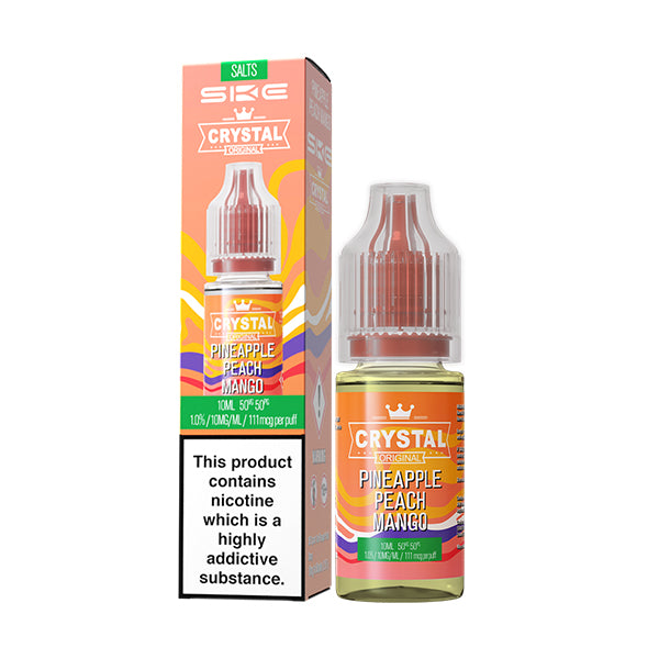 PINEAPPLE PEACH MANGO - CRYSTAL SKE - NIC SALT 10MG