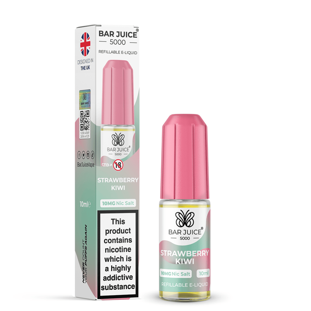 STRAWBERRY KIWI - BAR JUICE 5000 - NIC SALT 10MG