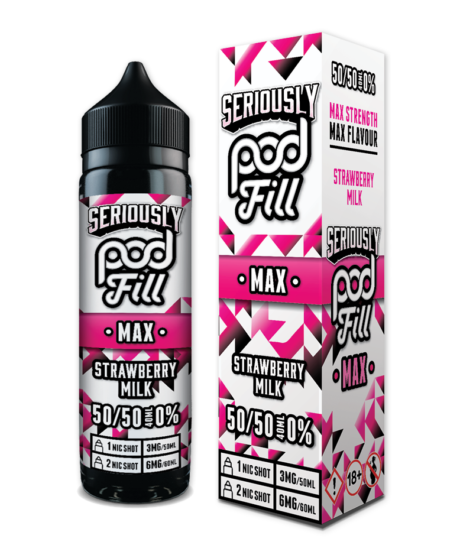 STRAWBERRY MILK - SERIOUSLY PODFILL MAX - 40ML