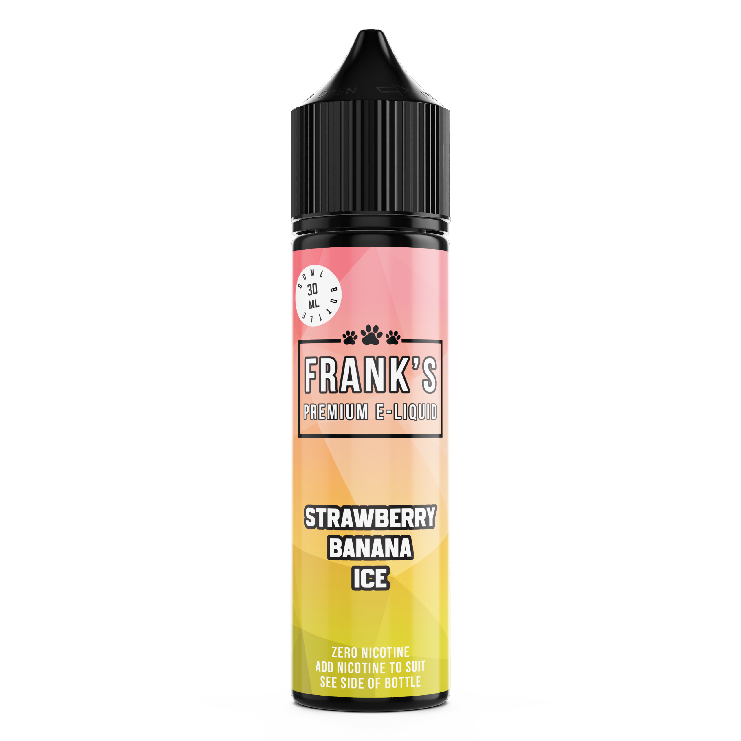 STRAWBERRY BANANA ICE - FRANKS SUPER SWEET - Image 1