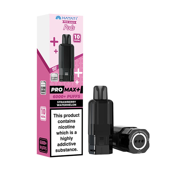 STRAWBERRY WATERMELON (POD ONLY) - HAYATI PRO MAX+ 6000 - 10MG