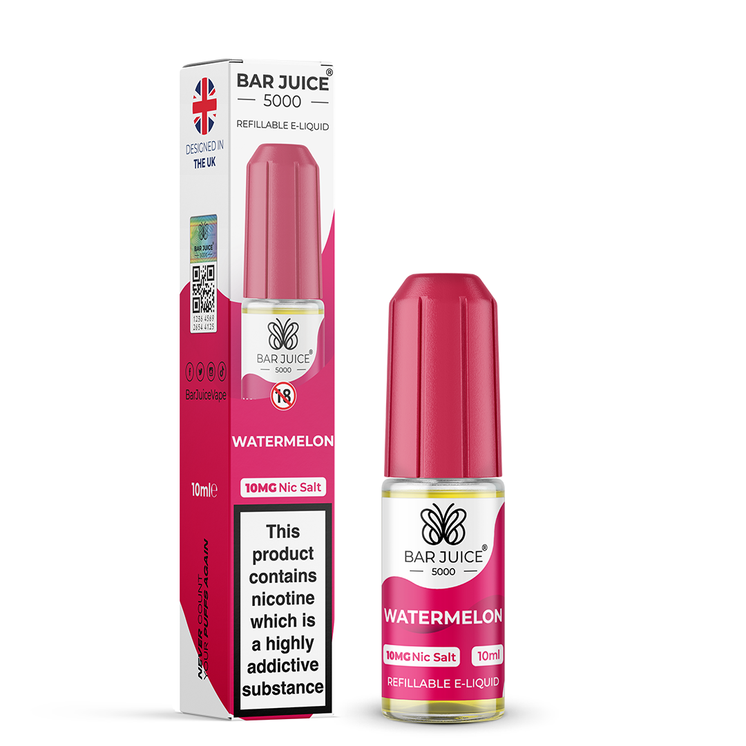 WATERMELON - BAR JUICE 5000 - NIC SALT 10MG - Image 1