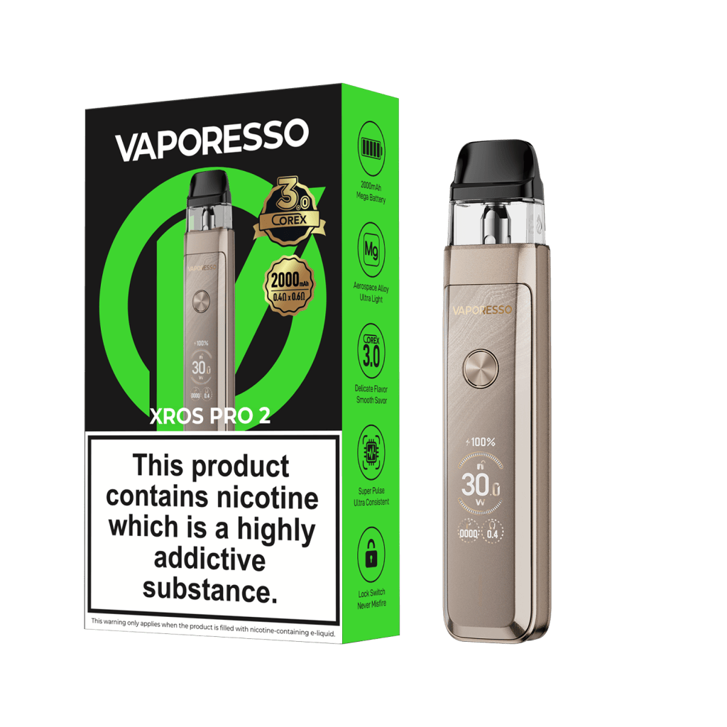GLITTERING GOLD - XROS PRO 2 KIT - VAPORESSO