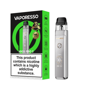 GLITTERING SILVER - XROS PRO 2 KIT - VAPORESSO - Image 1