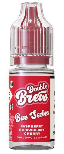 Raspberry Strawberry Cherry - Double Brew - Nic Salt 10mg