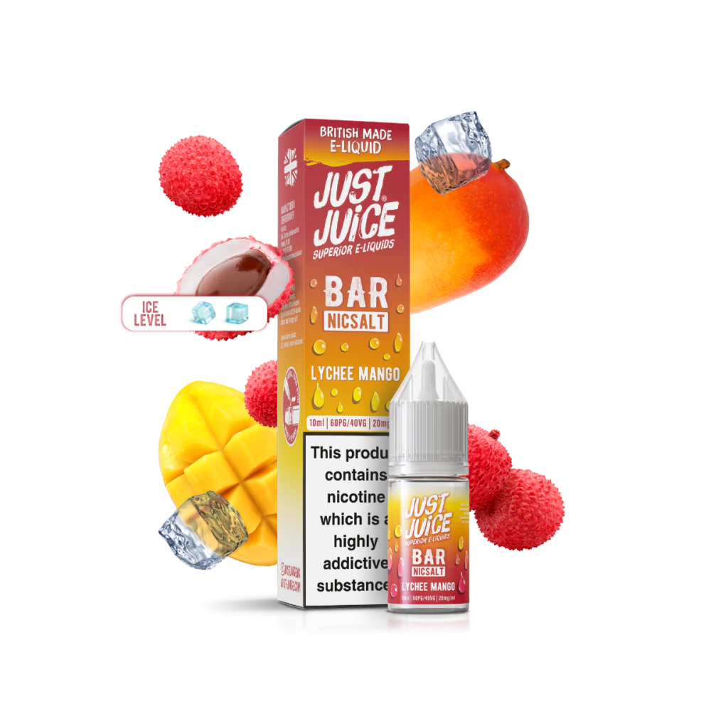 LYCHEE MANGO - JUST JUICE - NIC SALT 10MG