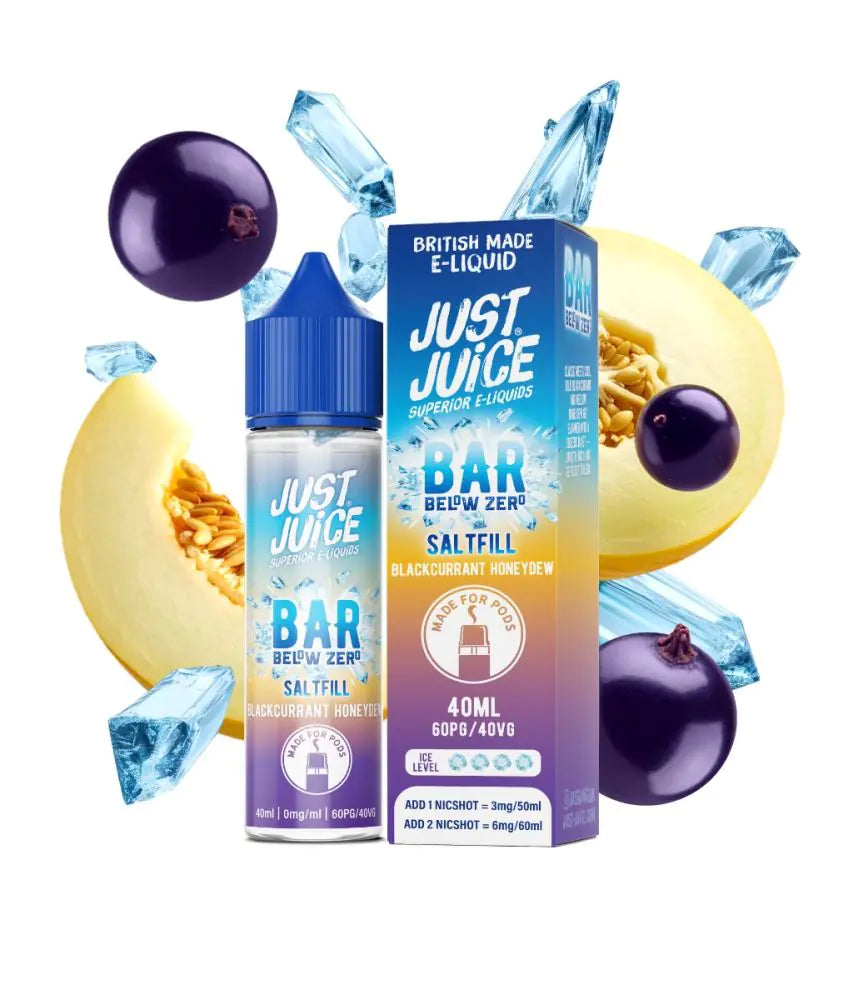 BLACKCURRANT HONEYDEW - JUST JUICE BELOW ZERO - 40ML